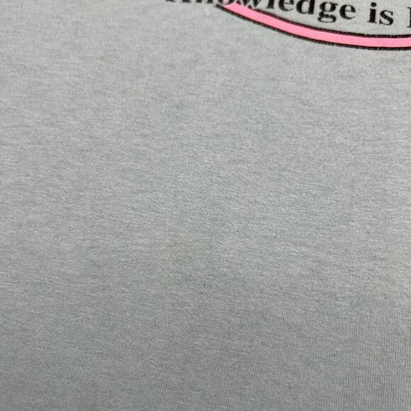 Vintage 90s Whittier Wizard Knowledge is Power Novelty T-Shirt Whimsical Magic - Picture 7 of 8